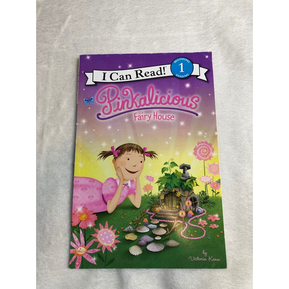 Pinkalicious Fairy House I Can Read Level 1 Book Pink Victoria Kan